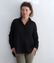 Laden Sie das Bild in den Galerie-Viewer, Lis Lareida Organza Baumwoll-Mix Bluse Lenon