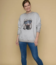 Load the image into the gallery viewer, Railin cotton blend jumper Art Edition Lilli Grill round neck long sleeve