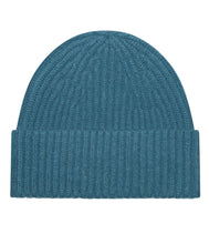 Load the image into the gallery viewer, Esisto Kaschmir Mütze Rippenstrick