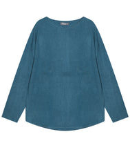 Load the image into the gallery viewer, Esisto Kaschmir Pullover Rundhalsausschnitt Langarm