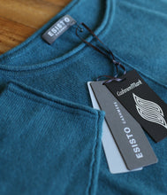 Load the image into the gallery viewer, Esisto Kaschmir Pullover Rundhalsausschnitt Langarm