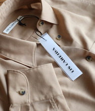 Laden Sie das Bild in den Galerie-Viewer, Lis Lareida Organza Baumwoll-Mix Bluse Lenon