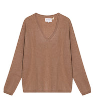 Load the image into the gallery viewer, Les tricots de Léa Cashmere Sweater Monjako V-neck