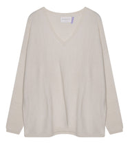 Load the image into the gallery viewer, Les tricots de Léa Cashmere Sweater Monjako V-neck