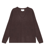 Load the image into the gallery viewer, Les tricots de Léa Cashmere Sweater Monjako V-neck