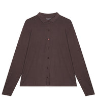 Load the image into the gallery viewer, Majestic Filatures Viscose Mix Shirt Round Neck Long Sleeve
