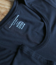 Load the image into the gallery viewer, Majestic Filatures Viscose Mix Shirt Round Neck Long Sleeve