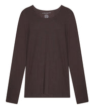 Load the image into the gallery viewer, Majestic Filatures Viscose Mix Shirt Round Neck Long Sleeve