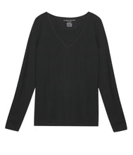 Load the image into the gallery viewer, Majestic Shirt V-Neck Long Sleeve