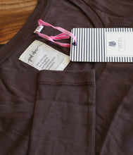 Load the image into the gallery viewer, The Shirt Project Baumwoll-Modal Unterzieh Shirt tiefer Rundhals Langarm