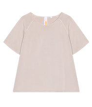 Laden Sie das Bild in den Galerie-Viewer, The Shirt Project Baumwoll Strick Shirt Rundhalsausschnitt Kurzarm
