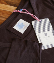 Load the image into the gallery viewer, The Shirt Project Lyocell-Baumwoll-Mix Rippen Shirt Rundhalsausschnitt Langarm