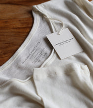 Load the image into the gallery viewer, The Shirt Project Organic cotton-modal-mix shirt round neck 3/4 sleeve