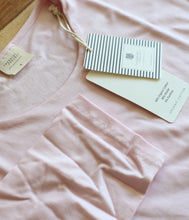 Load the image into the gallery viewer, The Shirt Project Organic cotton-modal-mix shirt round neck 3/4 sleeve