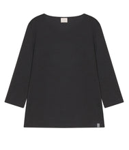 Load the image into the gallery viewer, The Shirt Project Organic cotton-modal-mix shirt round neck 3/4 sleeve