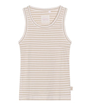 Laden Sie das Bild in den Galerie-Viewer, The Shirt Project Viskose-Mix Ringel Top Rippe mit Lurex