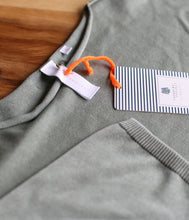 Laden Sie das Bild in den Galerie-Viewer, The Shirt Project dünner Baumwoll Strick Pullover U-Bootausschnitt 3/4 Arm