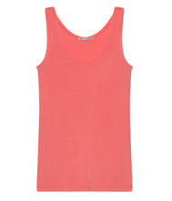 Load the image into the gallery viewer, Trusted Handwork viscose-blend top La Rochelle Round neckline