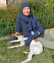 Laden Sie das Bild in den Galerie-Viewer, engage Kaschmir Handschuhe mit langen Armbündchen