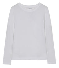 Load the image into the gallery viewer, Velvet by Graham and Spencer Cotton Shirt Liz Crew Neck Long Sleeve