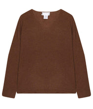 Load the image into the gallery viewer, WLNS Cashmere V-Neck Sweater