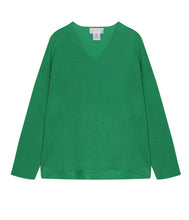 Load the image into the gallery viewer, WLNS Cashmere V-Neck Sweater
