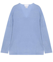 Load the image into the gallery viewer, WLNS Cashmere V-Neck Sweater