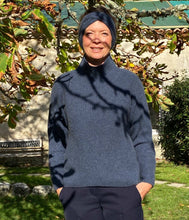 Load the image into the gallery viewer, engage cashmere headband curved