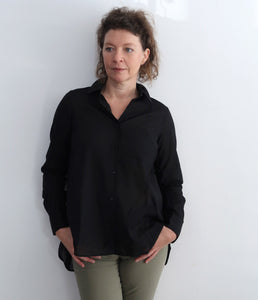 Lareida organza cotton mix blouse Lenon