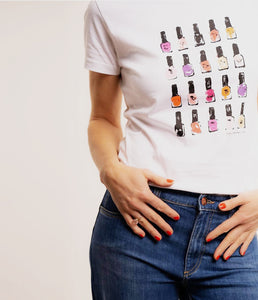 Railin cotton T-shirt Art Edition Jürgen Katzenberger round neck short sleeve