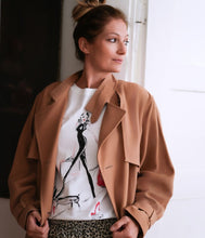 Load the image into the gallery viewer, Railin cotton T-shirt Art Edition Lilli Grill round neck short sleeve
