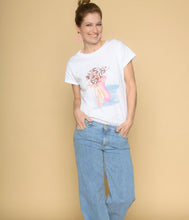 Load the image into the gallery viewer, Railin cotton T-shirt Art Edition Lilli Grill round neck short sleeve
