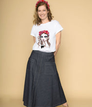 Load the image into the gallery viewer, Railin cotton T-shirt Art Edition Lilli Grill round neck short sleeve
