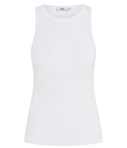 0039Italy Baumwoll-Mix Top Ella Rippe