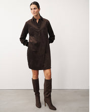 Laden Sie das Bild in den Galerie-Viewer, 0039Italy Cord Hemdblusen Kleid Marisa

