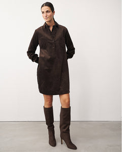 0039Italy Cord Hemdblusen Kleid Marisa
