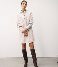 Laden Sie das Bild in den Galerie-Viewer, 0039Italy Cord Hemdblusen Kleid Marisa
