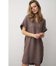 Laden Sie das Bild in den Galerie-Viewer, 0039Italy Leinen Kleid Noralie
