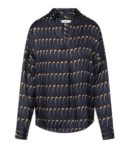 0039Italy Viskose Bluse Derry Langarm