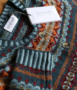 Eribé cardigan Kinross round neckline