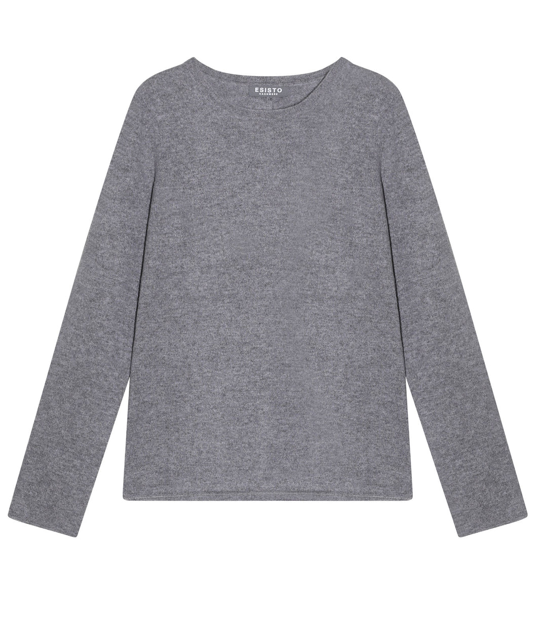 Esisto Kaschmir Pullover Rundhalsausschnitt