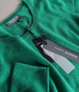 Esisto Kaschmir Pullover Rundhalsausschnitt