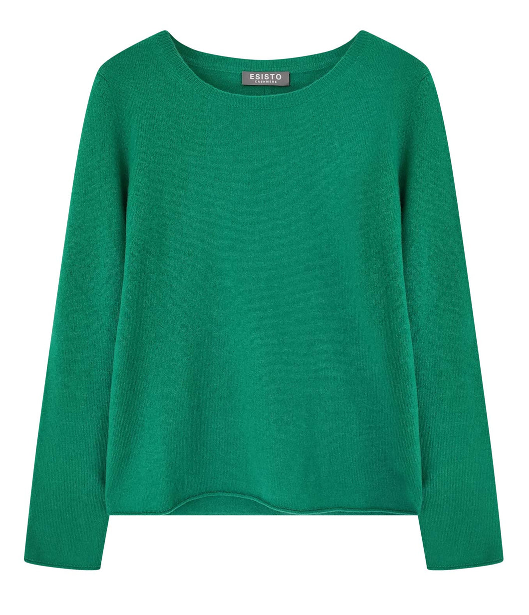 Esisto Kaschmir Pullover Rundhalsausschnitt
