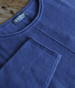 Esisto Kaschmir Pullover Rundhalsausschnitt Langarm