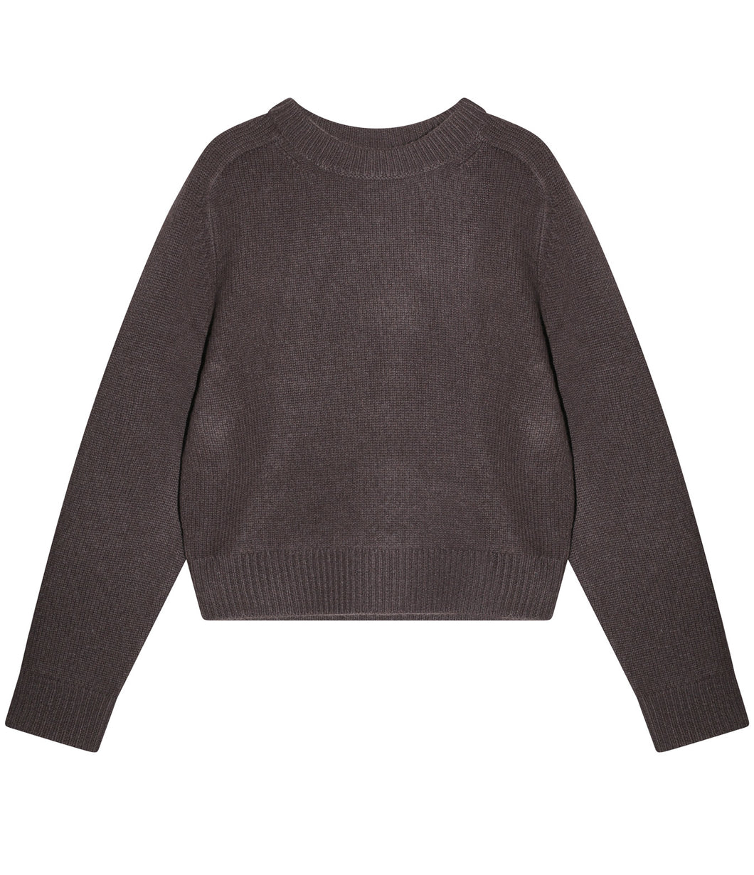 Esisto Kaschmir Pullover Rundhalsausschnitt Langarm