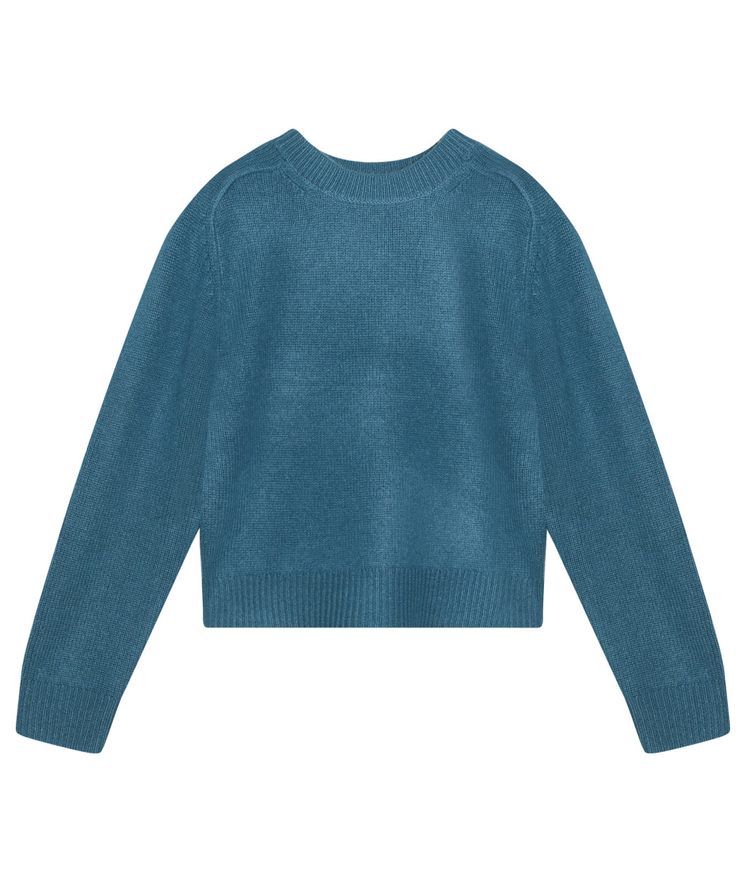Esisto Kaschmir Pullover Rundhalsausschnitt Langarm