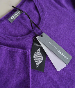 Esisto Kaschmir Pullover Rundhalsausschnitt