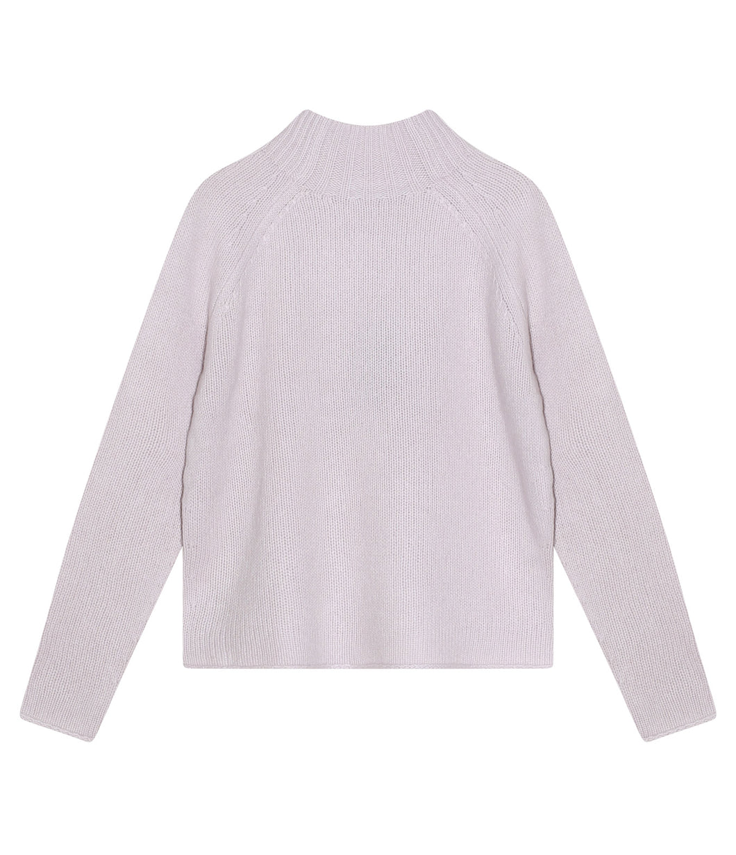 Esisto cashmere jumper stand-up collar long sleeve