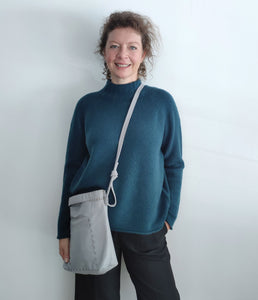 Esisto Kaschmir Pullover Stehkragen Langarm