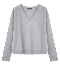 Esisto Kaschmir Pullover V-Ausschnitt